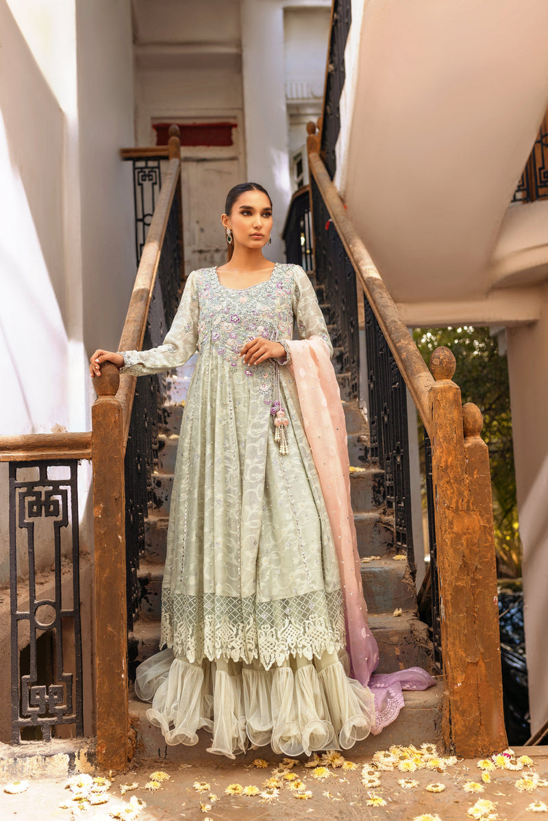 Sana Abbas | Wedding Formals | BABY BREATH by Sana Abbas - Designer Dress - Type: Ladies Clothes - Available at Libayah - 100% Original