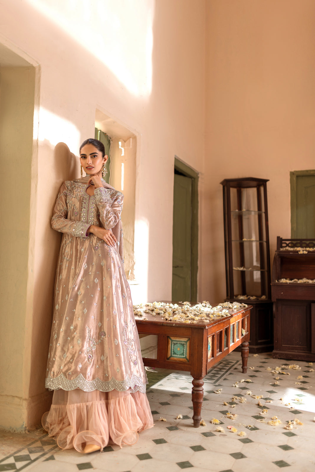 Sana Abbas | Wedding Formals | CERISE by Sana Abbas - Designer Dress - Type: Ladies Clothes - Available at Libayah - 100% Original