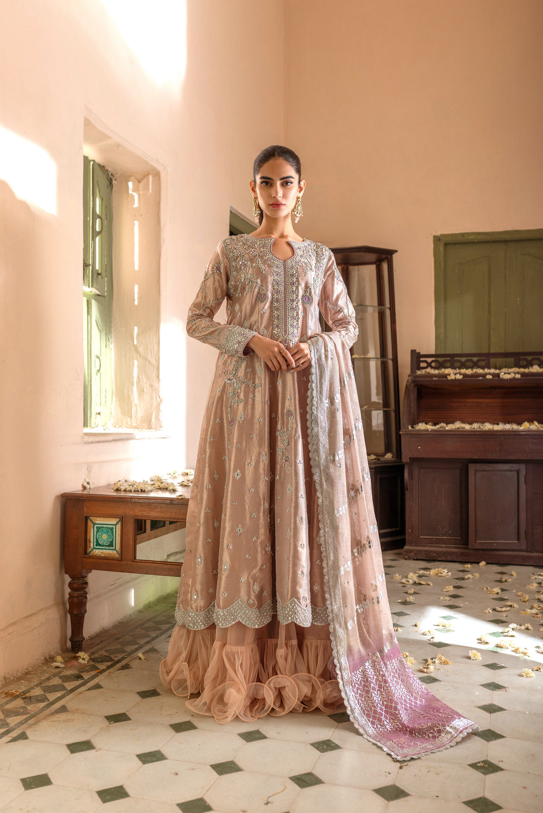 Sana Abbas | Wedding Formals | CERISE by Sana Abbas - Designer Dress - Type: Ladies Clothes - Available at Libayah - 100% Original