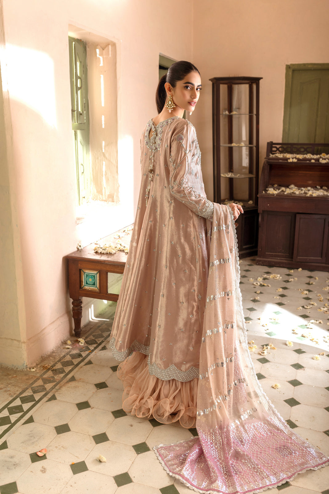 Sana Abbas | Wedding Formals | CERISE by Sana Abbas - Designer Dress - Type: Ladies Clothes - Available at Libayah - 100% Original
