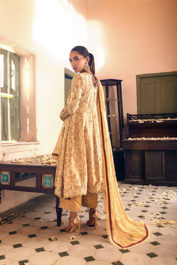 Sana Abbas | Wedding Formals | SALMON by Sana Abbas - Designer Dress - Type: Ladies Clothes - Available at Libayah - 100% Original