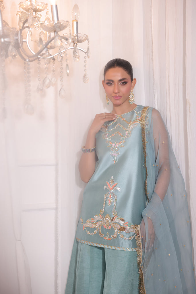 Sammy K | Riwayat Luxe | Chamak Damak by Sammy K - Designer Dress  - Type : Ladies Clothes - Available at Libayah - 100% Original 
