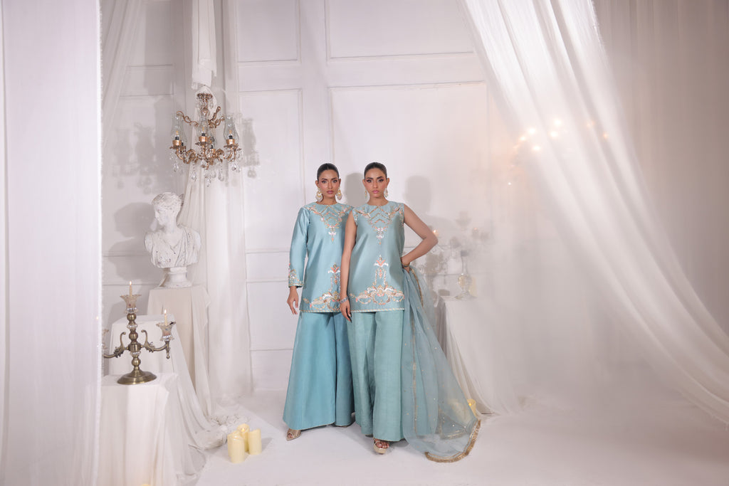 Sammy K | Riwayat Luxe | Chamak Damak by Sammy K - Designer Dress  - Type : Ladies Clothes - Available at Libayah - 100% Original 