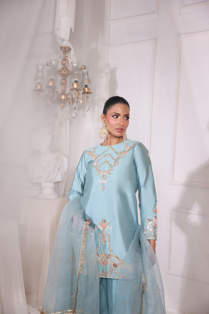 Sammy K | Riwayat Luxe | Chamak Damak by Sammy K - Designer Dress  - Type : Ladies Clothes - Available at Libayah - 100% Original 