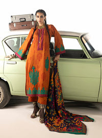 Zainab Chottani | Winter Shawl 25 | Suniva - D3 by Zainab Chottani - Designer Dress  - Type : Ladies Clothes - Available at Libayah - 100% Original 