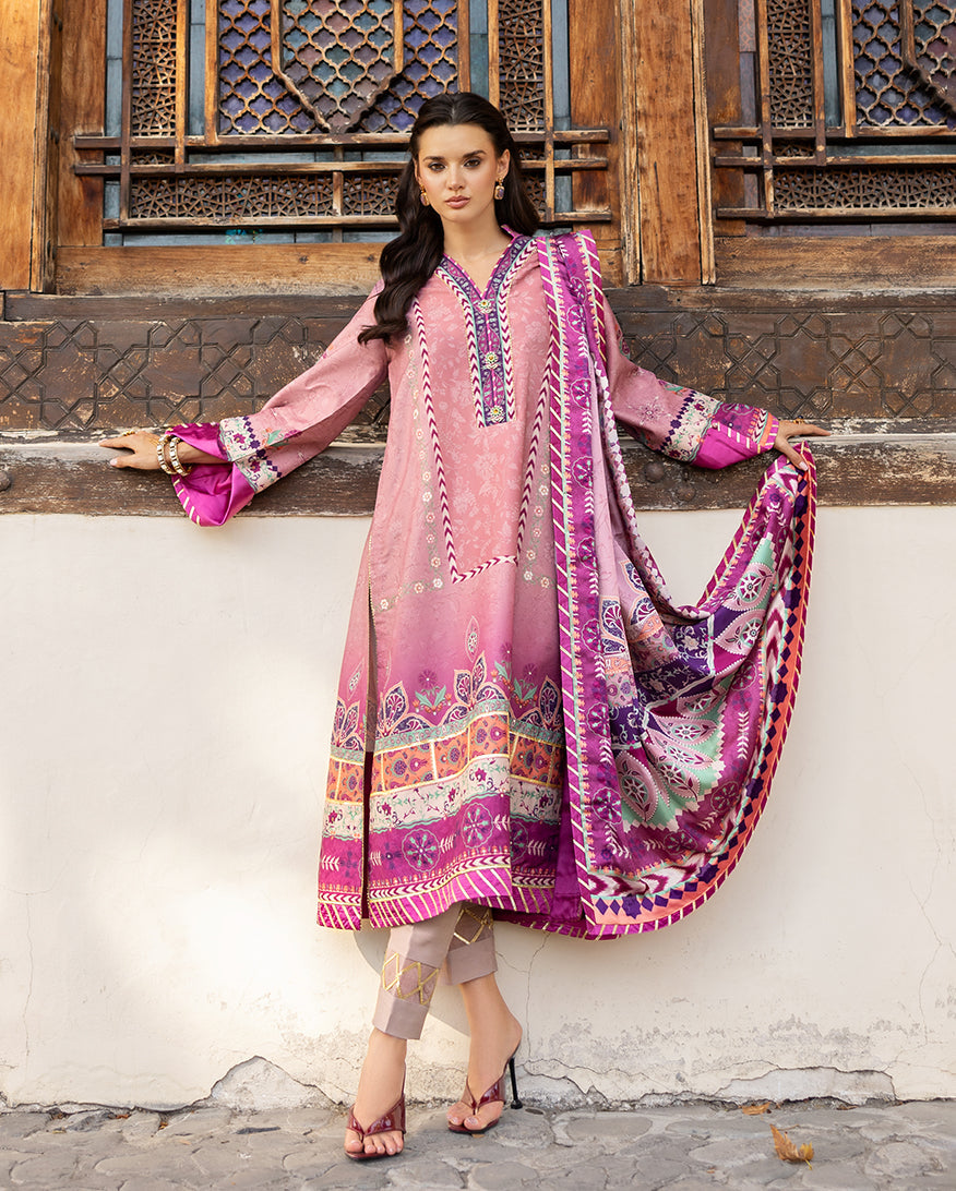 Mushq | Nirvana Printed Silk | Stella Song by Mushq - Designer Dress  - Type : Ladies Clothes - Available at Libayah - 100% Original 