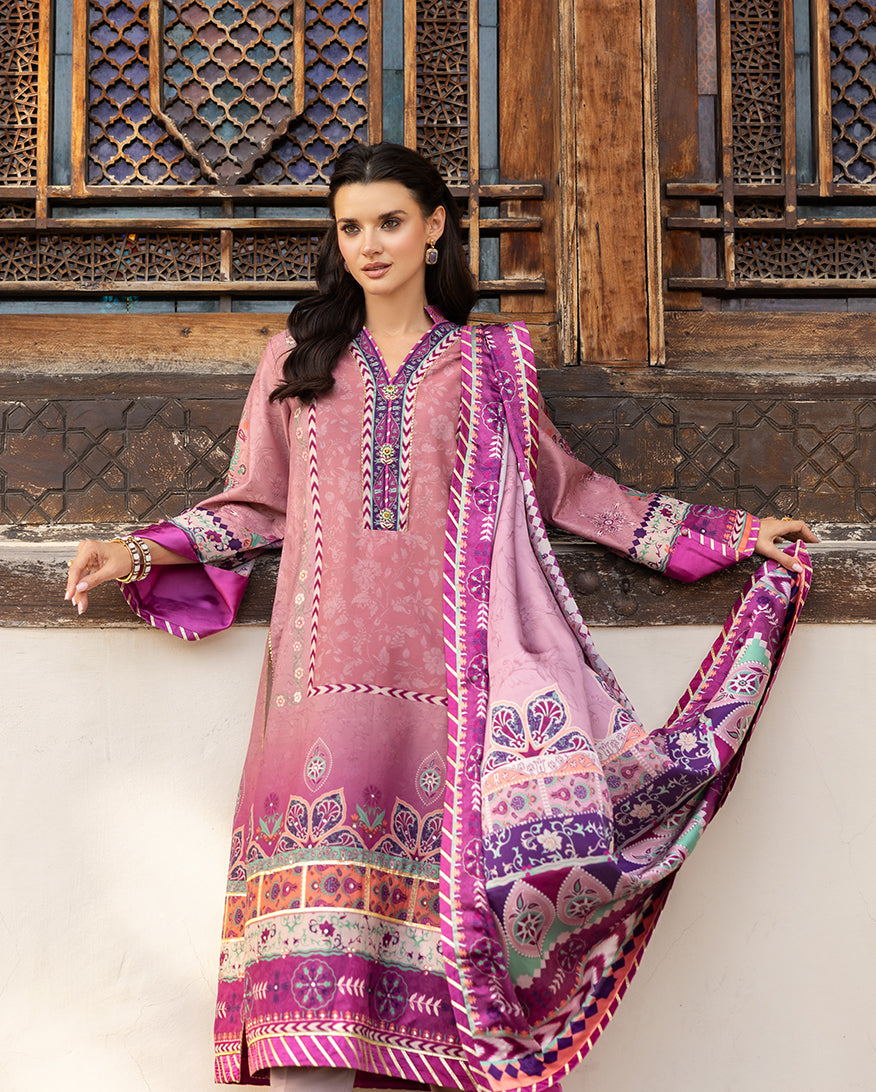 Mushq | Nirvana Printed Silk | Stella Song by Mushq - Designer Dress  - Type : Ladies Clothes - Available at Libayah - 100% Original 