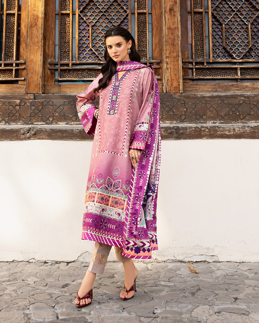 Mushq | Nirvana Printed Silk | Stella Song by Mushq - Designer Dress  - Type : Ladies Clothes - Available at Libayah - 100% Original 