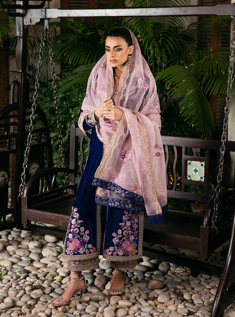 Zainab Chottani | Velvet 25 | Meher by Zainab Chottani - Designer Dress - Type : Ladies Clothes - Available at Libayah - 100% Original 