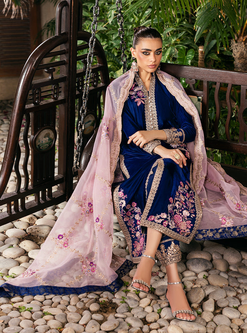 Zainab Chottani | Velvet 25 | Meher by Zainab Chottani - Designer Dress - Type : Ladies Clothes - Available at Libayah - 100% Original 