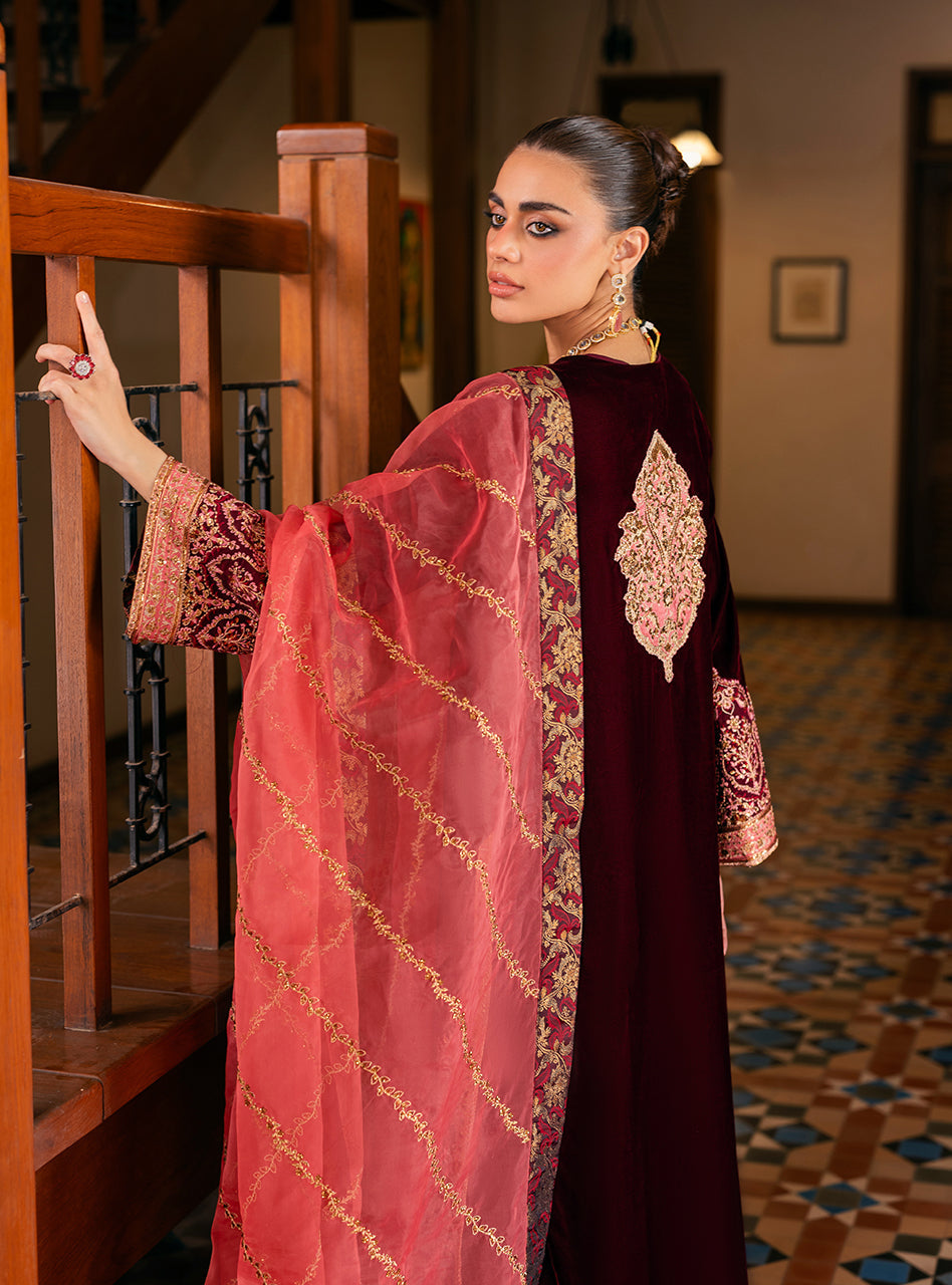 Zainab Chottani | Velvet 25 | Aima by Zainab Chottani - Designer Dress - Type : Ladies Clothes - Available at Libayah - 100% Original 