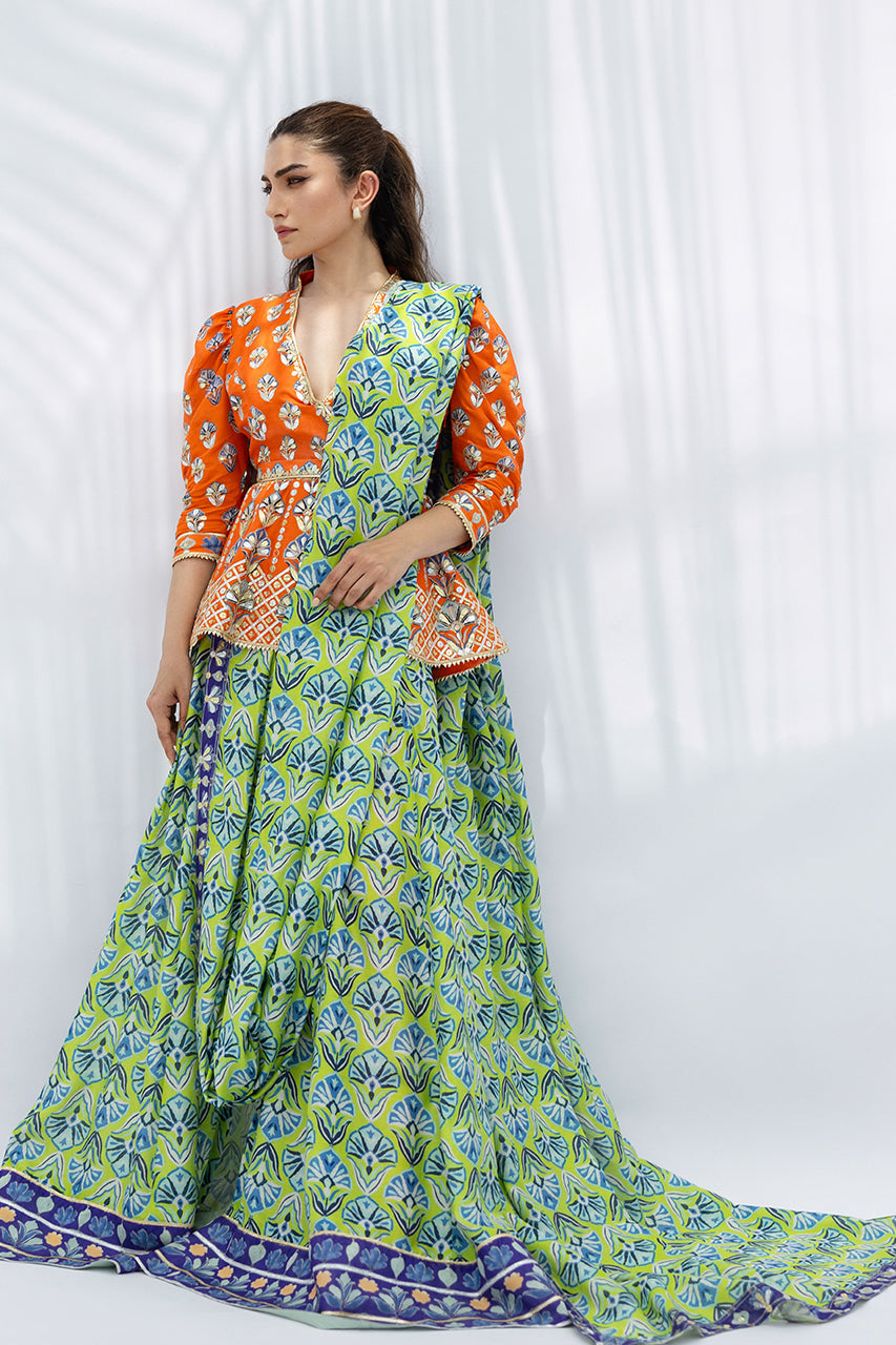 Rue – authentic Pakistani formal dress from the Sania Maskatiya Fall Festive Glimmer collection for women in the UK