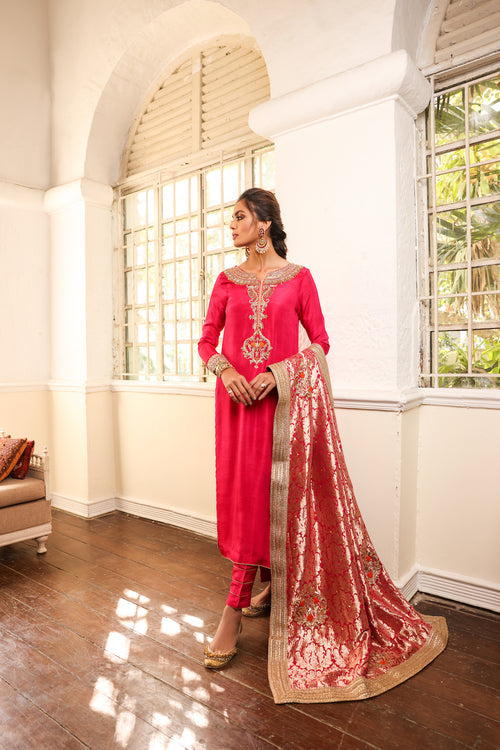 Maya | Wedding Formal Meherbano | AATSHI by Maya - Designer Dress - Type: Ladies Clothes - Available at Libayah - 100% Original