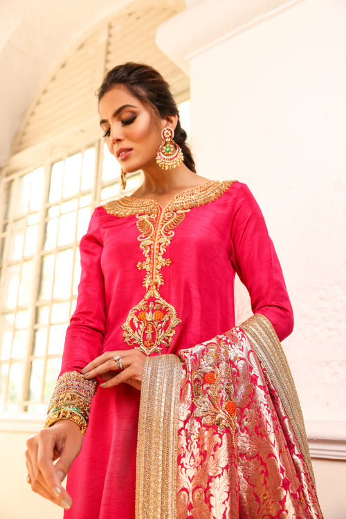 Maya | Wedding Formal Meherbano | AATSHI by Maya - Designer Dress - Type: Ladies Clothes - Available at Libayah - 100% Original