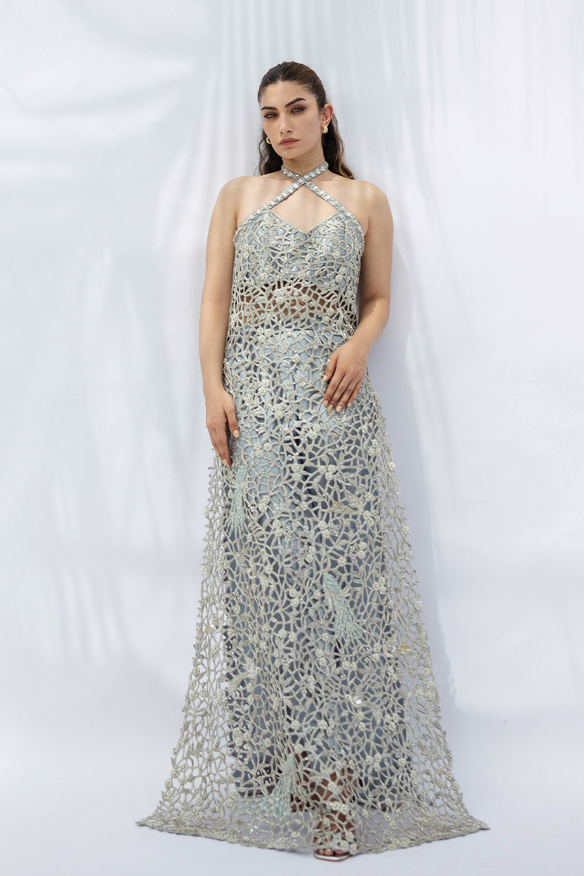 Libna – authentic Pakistani dress from the Sania Maskatiya Fall Festive Shimmer collection for women in the UK