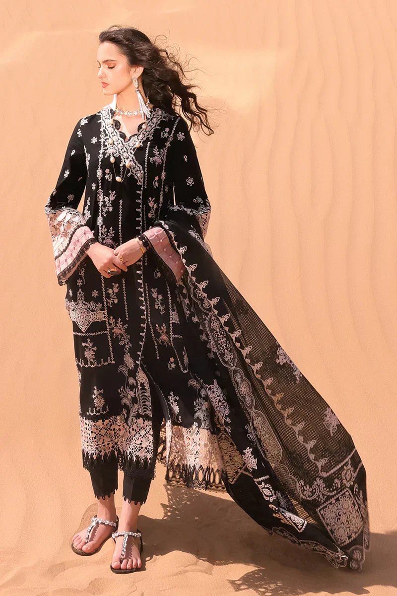 Qalamkar | Chikankari Eid Edit 24 | KM-08 LISE by Qalamkar - Designer Dress  - Type : Ladies Clothes - Available at Libayah - 100% Original 