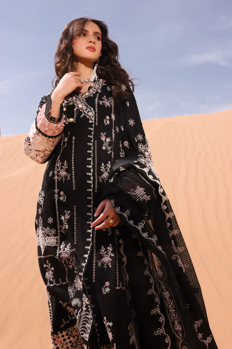 Qalamkar | Chikankari Eid Edit 24 | KM-08 LISE by Qalamkar - Designer Dress  - Type : Ladies Clothes - Available at Libayah - 100% Original 