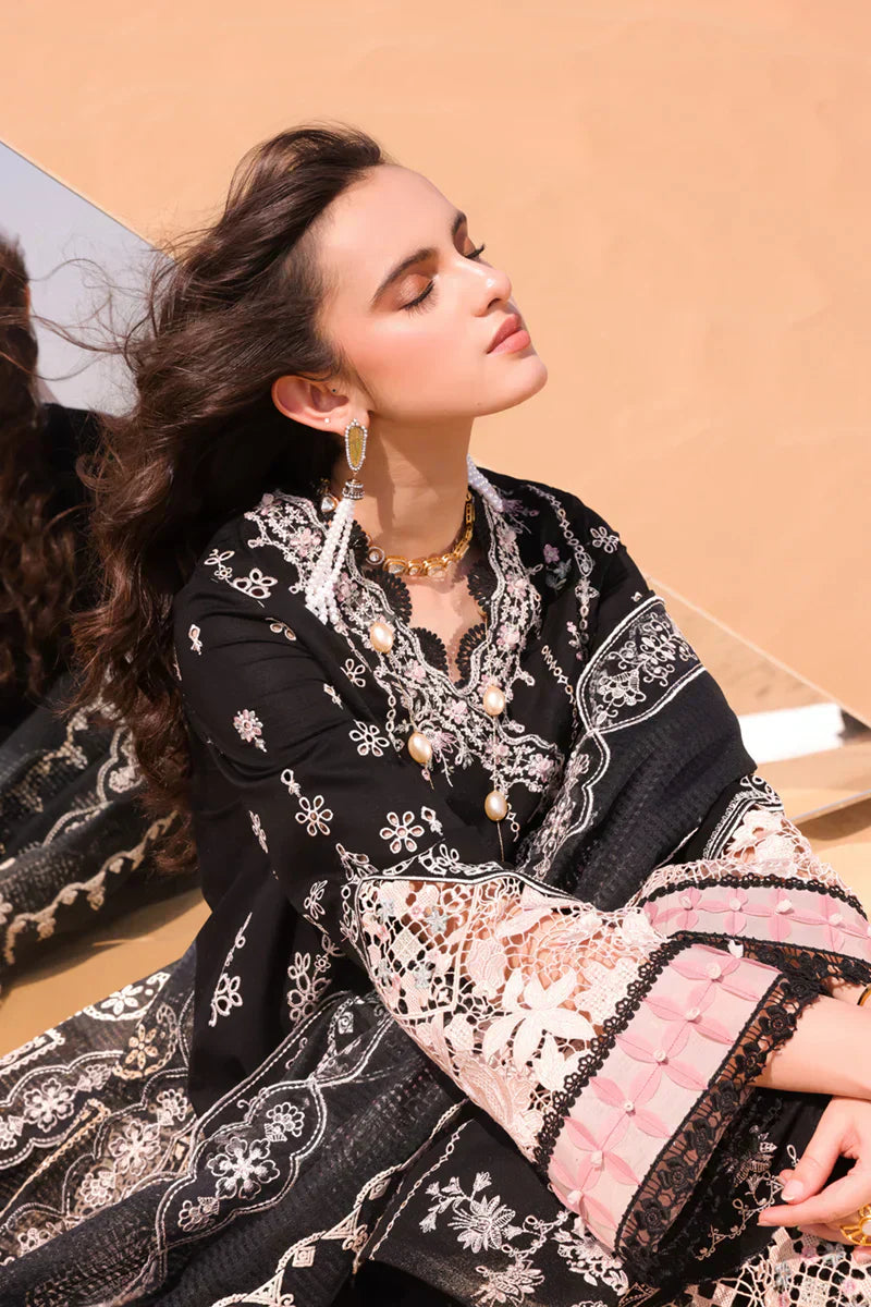 Qalamkar | Chikankari Eid Edit 24 | KM-08 LISE by Qalamkar - Designer Dress  - Type : Ladies Clothes - Available at Libayah - 100% Original 