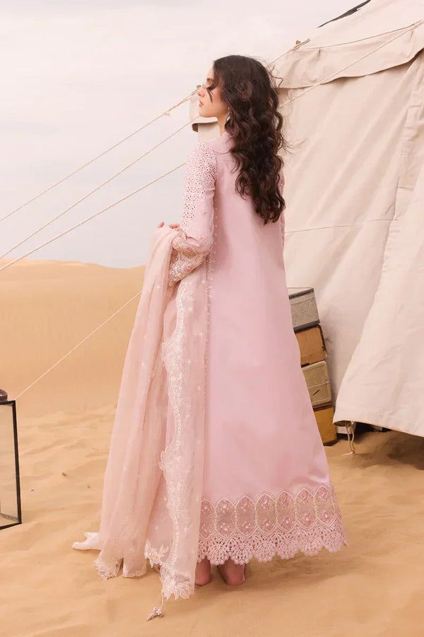 Qalamkar | Chikankari Eid Edit 24 | KM-03 AOIFE by Qalamkar - Designer Dress  - Type : Ladies Clothes - Available at Libayah - 100% Original 