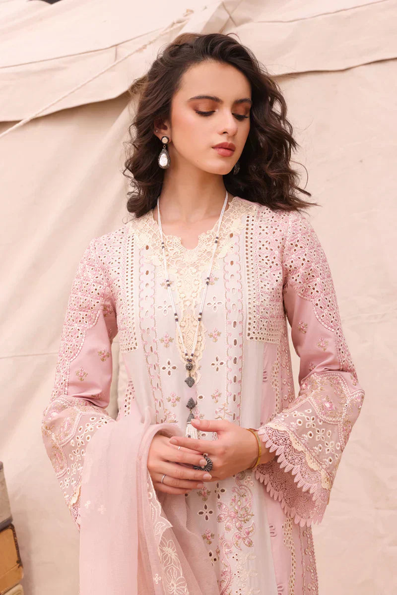 Qalamkar | Chikankari Eid Edit 24 | KM-03 AOIFE by Qalamkar - Designer Dress  - Type : Ladies Clothes - Available at Libayah - 100% Original 