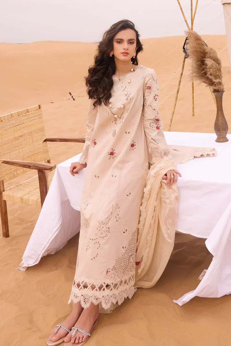 Qalamkar | Chikankari Eid Edit 24 | KM-07 CAOIMHE by Qalamkar - Designer Dress  - Type : Ladies Clothes - Available at Libayah - 100% Original 