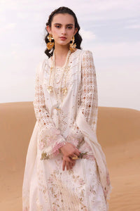 Qalamkar | Chikankari Eid Edit 24 | KM-02 SAOIRSE by Qalamkar - Designer Dress  - Type : Ladies Clothes - Available at Libayah - 100% Original 