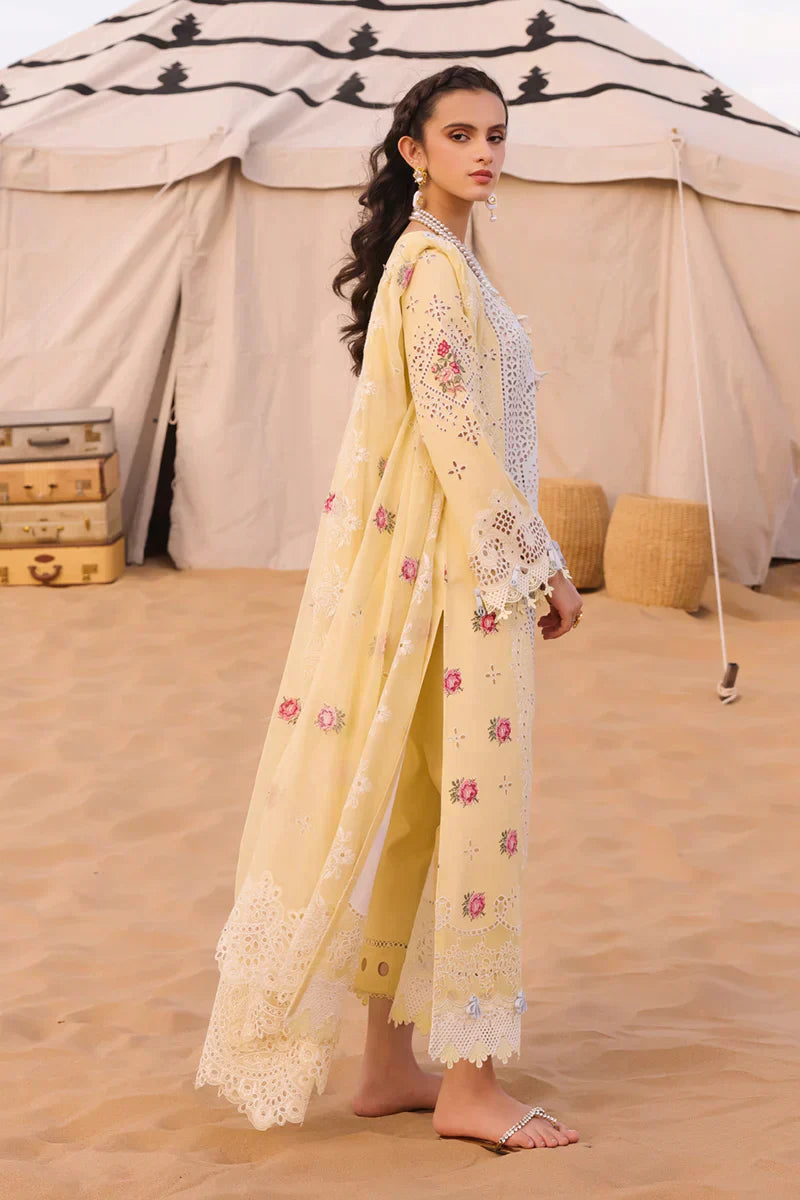 Qalamkar | Chikankari Eid Edit 24 | KM-01 NIAMH by Qalamkar - Designer Dress  - Type : Ladies Clothes - Available at Libayah - 100% Original 