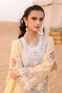 Qalamkar | Chikankari Eid Edit 24 | KM-01 NIAMH by Qalamkar - Designer Dress  - Type : Ladies Clothes - Available at Libayah - 100% Original 
