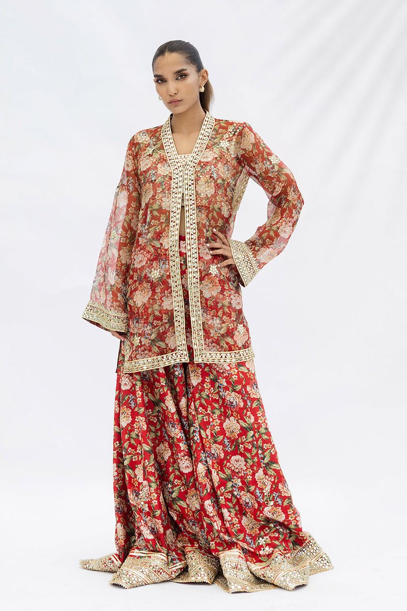Elise – authentic Pakistani formal dress from the Sania Maskatiya Fall Festive Glimmer collection for women in the UK