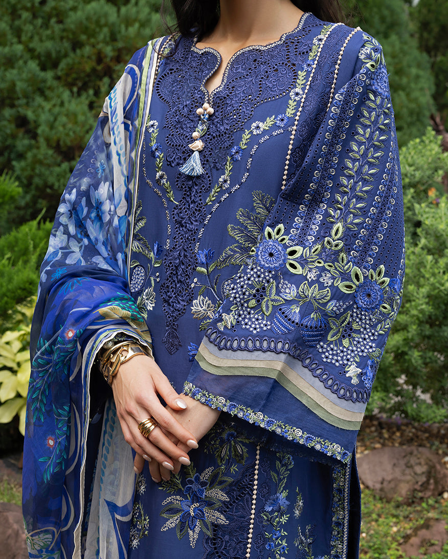 Esmel | Mon Tresor Luxe Lawn 26 | Ete by Esmel - Designer Dress - Type : Luxury Dress - Available at Libayah - 100% Original