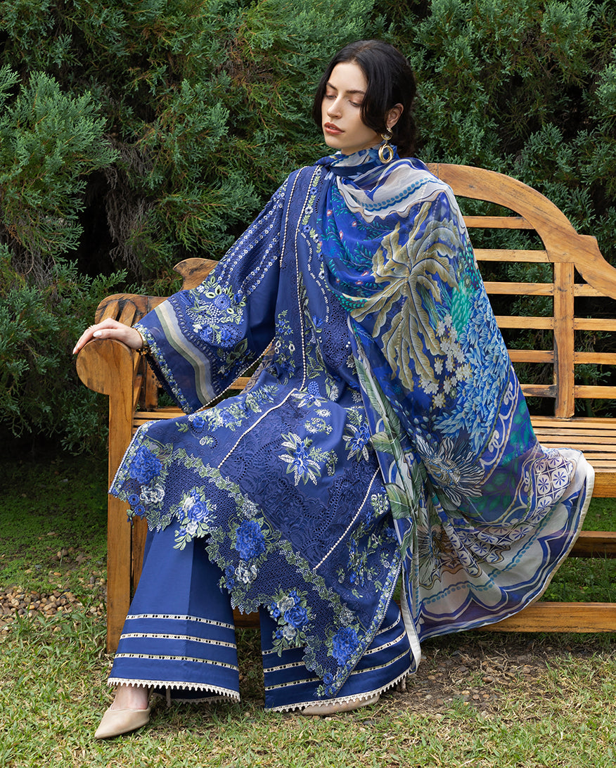 Esmel | Mon Tresor Luxe Lawn 26 | Ete by Esmel - Designer Dress - Type : Luxury Dress - Available at Libayah - 100% Original