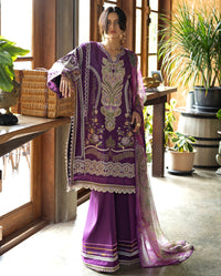 Esmel | Mon Tresor Luxe Lawn 26 | Aura by Esmel - Designer Dress - Type : Luxury Dress - Available at Libayah - 100% Original