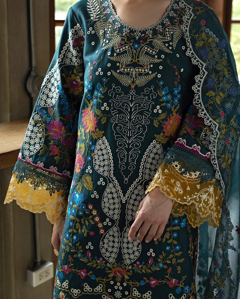 Esmel | Mon Tresor Luxe Lawn 26 | Lumi by Esmel - Designer Dress - Type : Luxury Dress - Available at Libayah - 100% Original