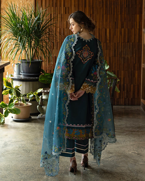 Esmel | Mon Tresor Luxe Lawn 26 | Lumi by Esmel - Designer Dress - Type : Luxury Dress - Available at Libayah - 100% Original