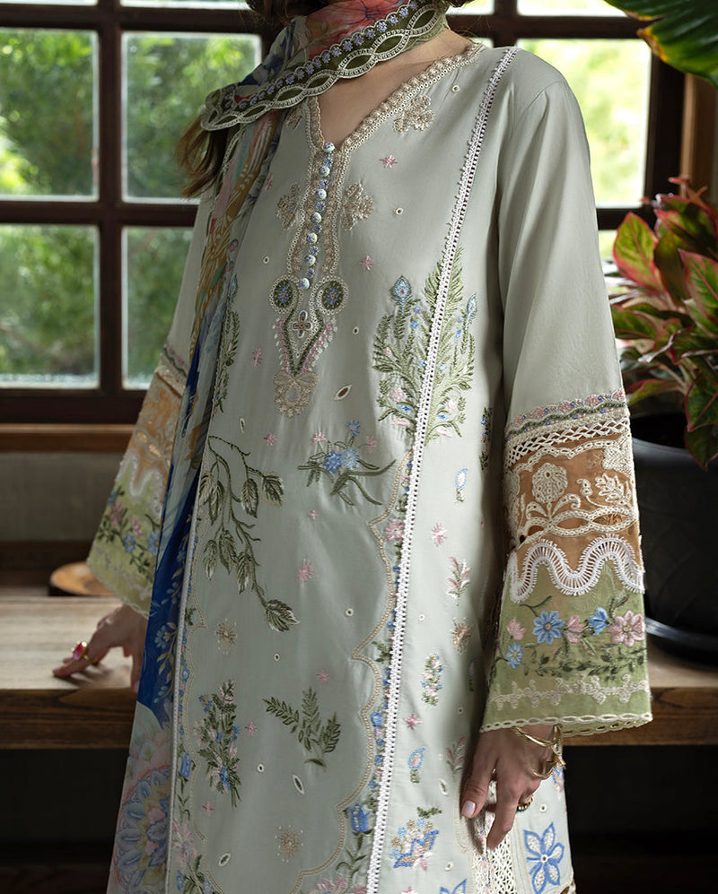 Esmel | Mon Tresor Luxe Lawn 26 | Perla by Esmel - Designer Dress - Type : Luxury Dress - Available at Libayah - 100% Original