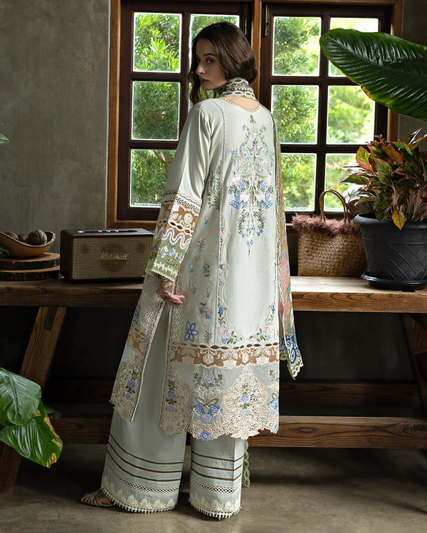 Esmel | Mon Tresor Luxe Lawn 26 | Perla by Esmel - Designer Dress - Type : Luxury Dress - Available at Libayah - 100% Original