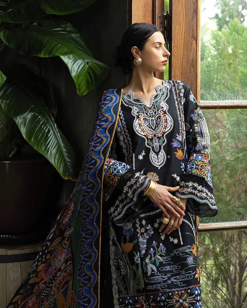 Esmel | Mon Tresor Luxe Lawn 26 | Sia by Esmel - Designer Dress - Type : Luxury Dress - Available at Libayah - 100% Original