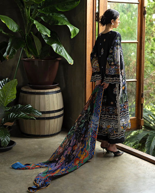 Esmel | Mon Tresor Luxe Lawn 26 | Sia by Esmel - Designer Dress - Type : Luxury Dress - Available at Libayah - 100% Original