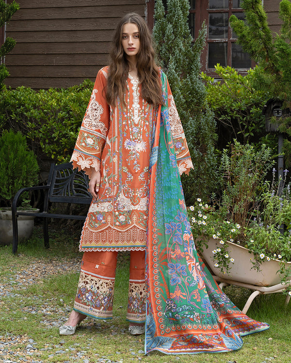 Esmel | Mon Tresor Luxe Lawn 26 | Vita by Esmel - Designer Dress - Type : Luxury Dress - Available at Libayah - 100% Original