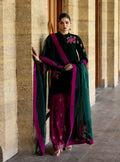 Zainab Chottani | Velura Velvet Edit 25 | Niya Farshi by Zainab Chottani - Designer Dress - Type : Ladies Clothes - Available at Libayah - 100% Original 