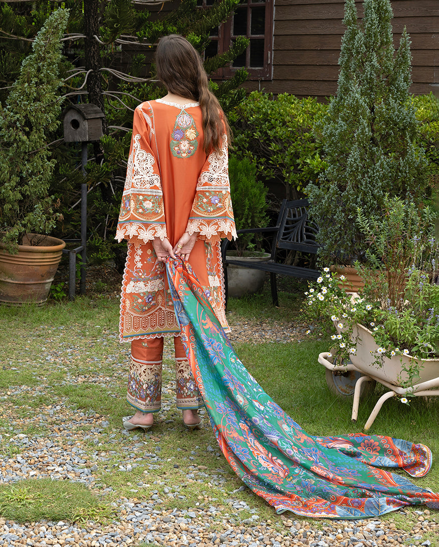 Esmel | Mon Tresor Luxe Lawn 26 | Vita by Esmel - Designer Dress - Type : Luxury Dress - Available at Libayah - 100% Original
