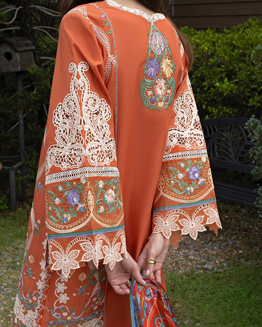 Esmel | Mon Tresor Luxe Lawn 26 | Vita by Esmel - Designer Dress - Type : Luxury Dress - Available at Libayah - 100% Original