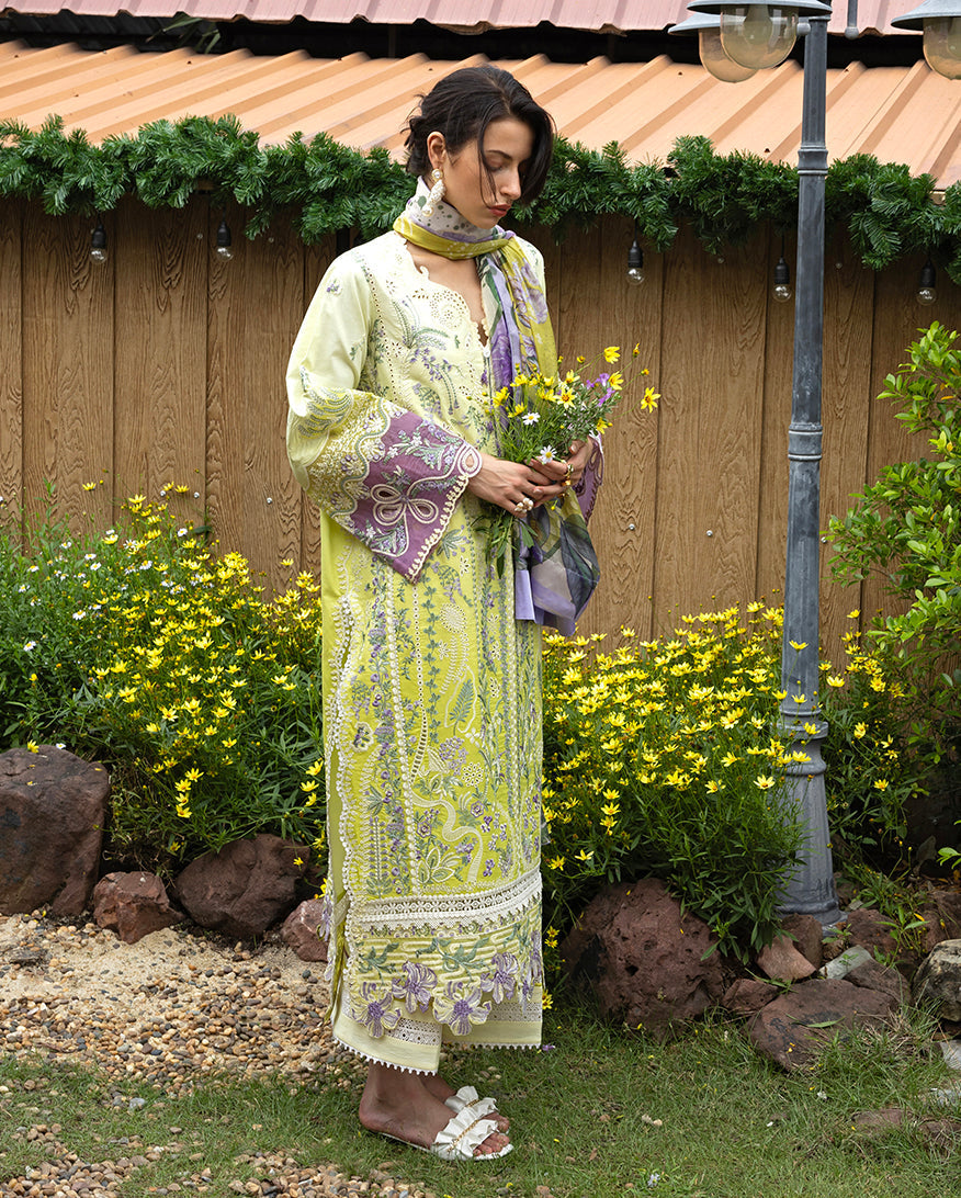 Esmel | Mon Tresor Luxe Lawn 26 | Fia by Esmel - Designer Dress - Type : Luxury Dress - Available at Libayah - 100% Original