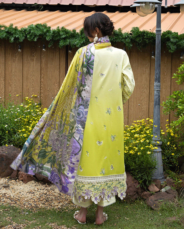 Esmel | Mon Tresor Luxe Lawn 26 | Fia by Esmel - Designer Dress - Type : Luxury Dress - Available at Libayah - 100% Original