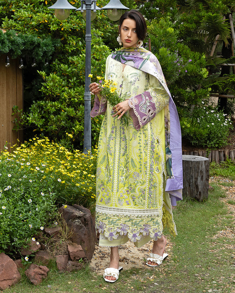 Esmel | Mon Tresor Luxe Lawn 26 | Fia by Esmel - Designer Dress - Type : Luxury Dress - Available at Libayah - 100% Original