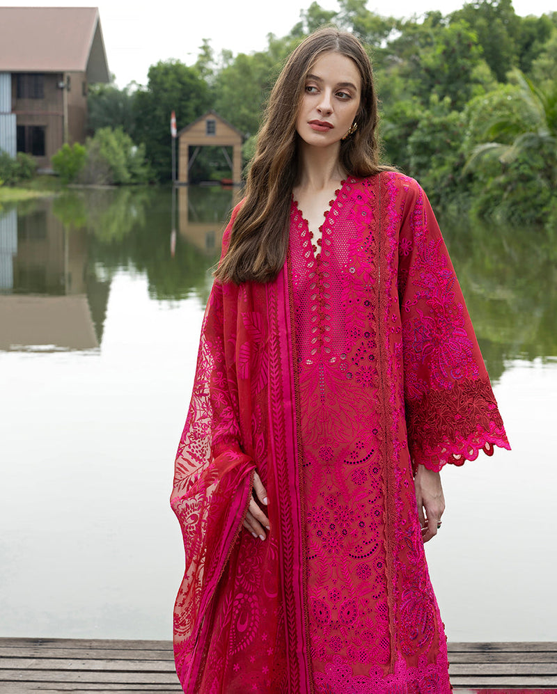 Esmel | Mon Tresor Luxe Lawn 26 | Rina by Esmel - Designer Dress - Type : Luxury Dress - Available at Libayah - 100% Original