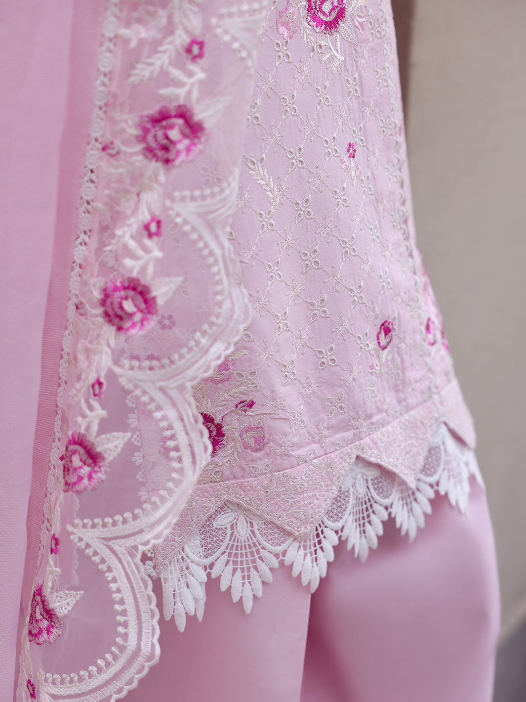 Faiza Faisal | Marine Luxury Lawn 25 | RENA by Faiza Faisal - Designer Dress - Type: Ladies Clothes - Available at Libayah - 100% Original