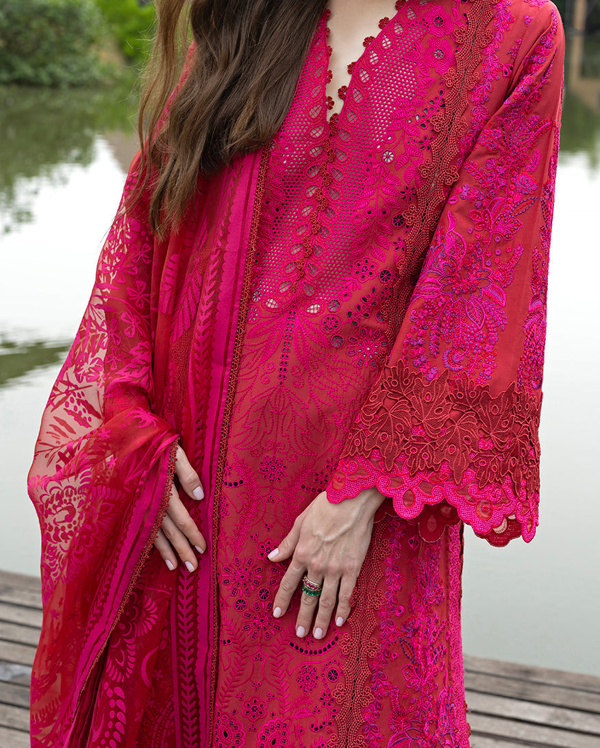 Esmel | Mon Tresor Luxe Lawn 26 | Rina by Esmel - Designer Dress - Type : Luxury Dress - Available at Libayah - 100% Original