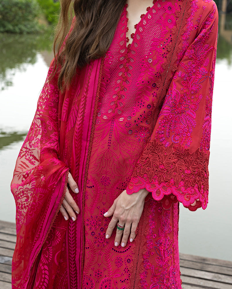 Esmel | Mon Tresor Luxe Lawn 26 | Rina by Esmel - Designer Dress - Type : Luxury Dress - Available at Libayah - 100% Original