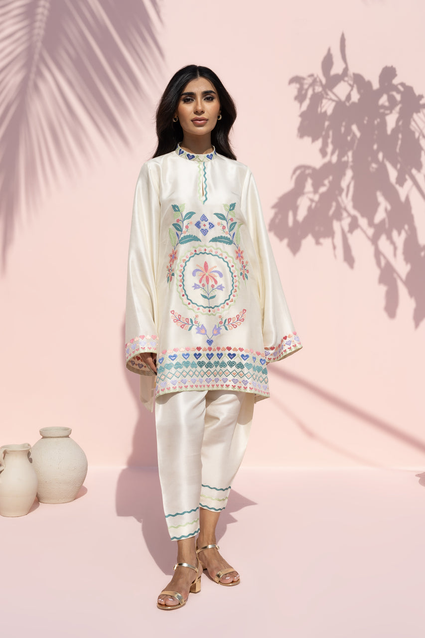 Sania Maskatiya | Eid ul Adha Edit | Kami - by Libayah - Registered Vendor of : Sania Maskatiya - 100% Original Designer Dress